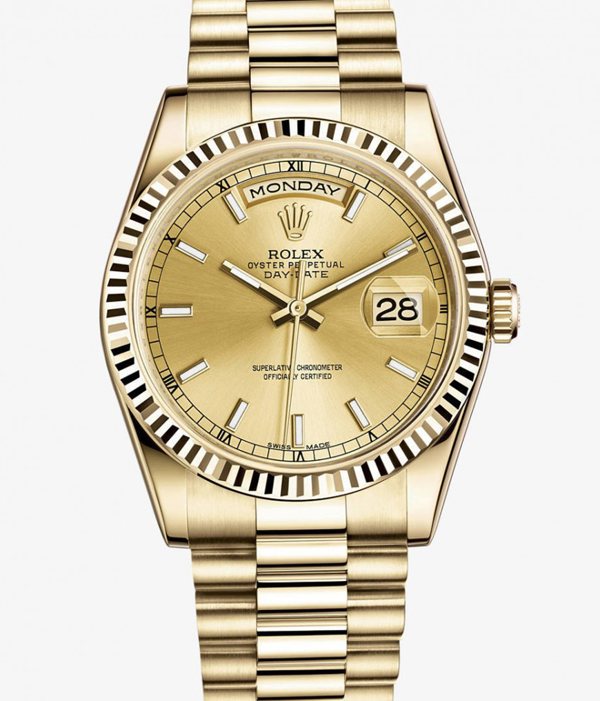 Yellow Gold Day Date 118238