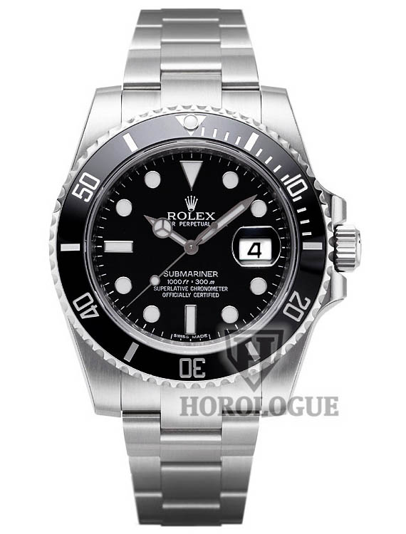 Black Dial Rolex Submariner Watch picture